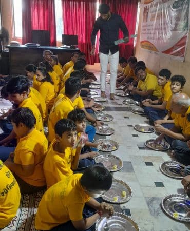 Daily Meals for Children at Parivartan School